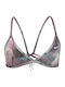 Triangle Bikini Top Purple