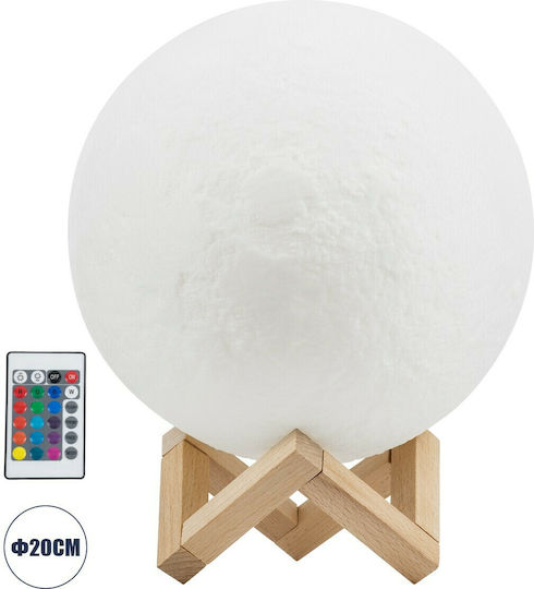 GloboStar Φωτιστικό LED RGBW Moon Light