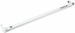 Optonica Lighting Batten T8 with 2 Slots for LED Bulbs 60cm