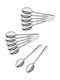 HOMie Metallic Silver Coffee Tea Spoon