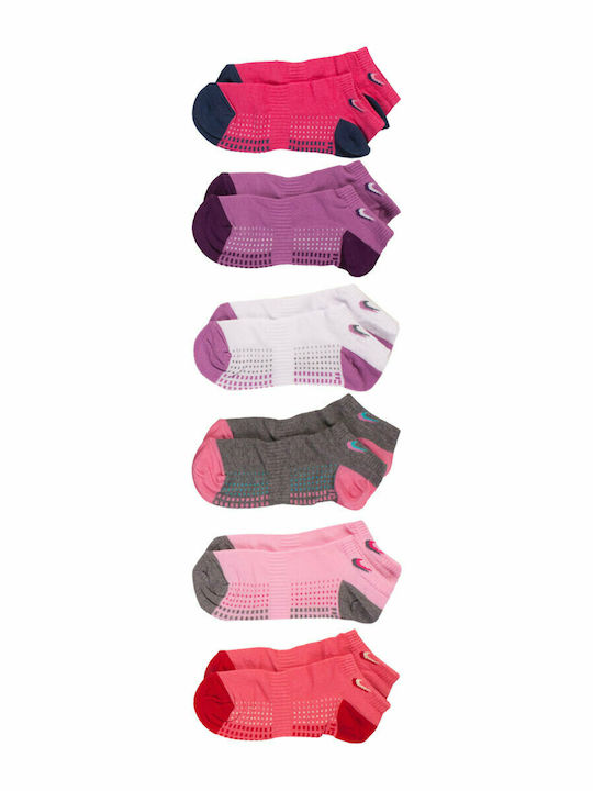 Design Socks Kids Ankle Socks Colorful 6 Pair
