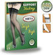 Johns Socks Thigh High 140 Den 19-22 mmHg Fumo