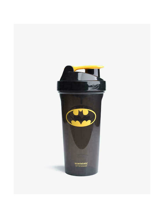 SmartShake Lite Batman Plastic Protein Shaker 800ml Black