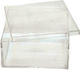 Faitakis Pack Box for Wedding Favors Made of Plexiglass 7.5x7.5x4cm 1pcs