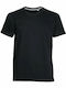 Kprime KMC170C Men's Short Sleeve Promotional T-Shirt Black