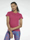 Reebok Damen Sportlich T-shirt Semi Proud Pink