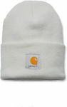 Carhartt Beanie Unisex Σκούφος Πλεκτός σε Λευκό...