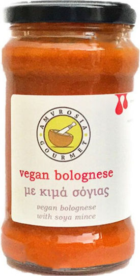 Amvrosia Gourmet Bolonez με Κιμά Σόγιας Σάλτσα Τομάτας 280gr
