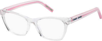 Tommy Hilfiger Transparent Plastic Eyeglass Frame TH0080 900