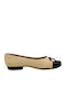 Anatomic Synthetic Leather Ballerinas Vanilla