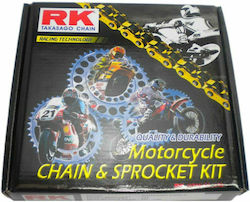 RK Σετ Γρανάζια Αλυσίδα (15-36-428) για Yamaha Crypton 110