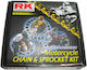 RK Kit lanț și pinion (14-40-420) pentru Yamaha Crypton S 115