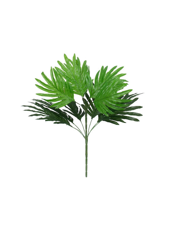 GloboStar Artificial Decorative Branch Palm Tree Green 50cm 1pcs