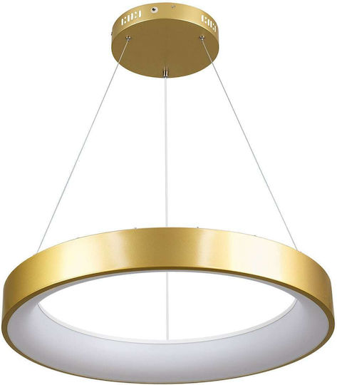 GloboStar Salem Pendant Light Gold 66x66cm