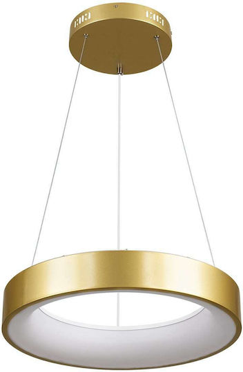 GloboStar Salem Pendant Light Gold 51x51cm