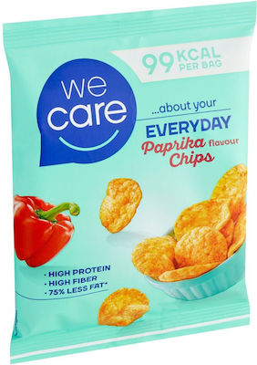 WeCare Πατατάκια με Γεύση Πάπρικα 25gr