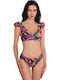 Set Bikini Triangle with Removable Padding Floral