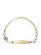 Kids Bracelet ID with Evil Eye