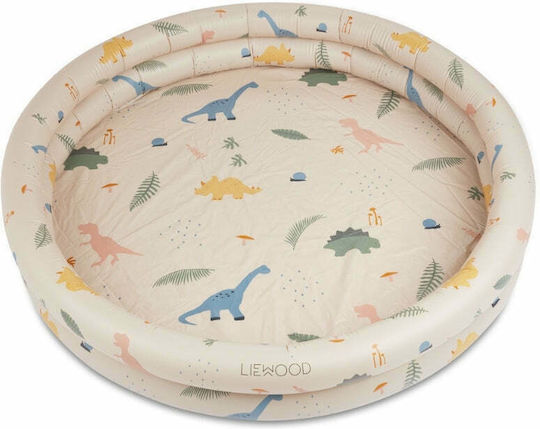 Liewood Savannah Children's Inflatable PVC Pool 150x150x25cm Δεινόσαυροι