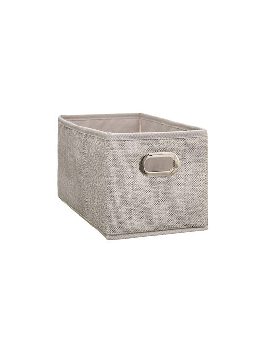 5Five Υφασμάτινο Κουτί Αποθήκευσης Μπεζ 31x15x15cm