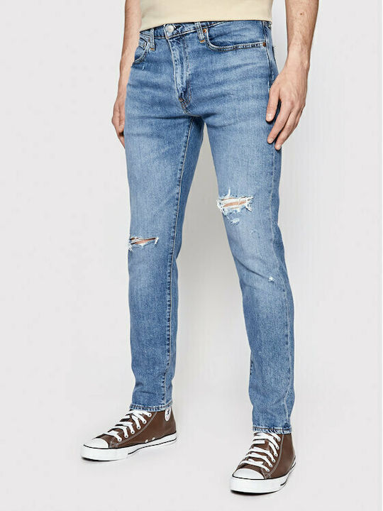 512 Men's Jeans Pants with Slim Tapered Fit Blue