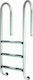 Kripsol Pool Ladder Stainless Steel 69.6x50cm Silver