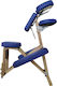 Medicin Wooden Portable Blue Massage and Physiotherapy Chair 85x57cm