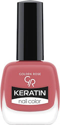 Golden Rose Keratin Lucios Oja Roz 91 10.5ml