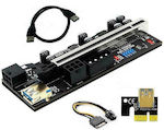 Extender v010X PCI-E Riser Card USB 3.0