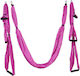 Kepeak Panza Aerial Yoga 2.43x1.49m. cu mânere Roz