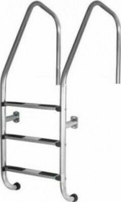 Kripsol Overflow Treppe Für Pool Aus Rostfreiem Stahl 119,6x50cm Silber