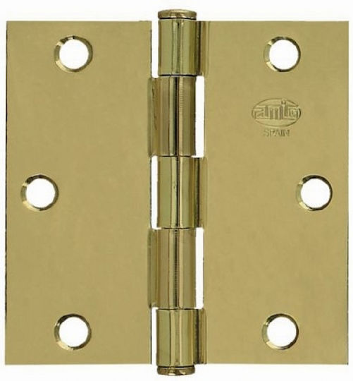 Amig Balama Mobilier din Metal Aur 40x40mm 1buc 3705