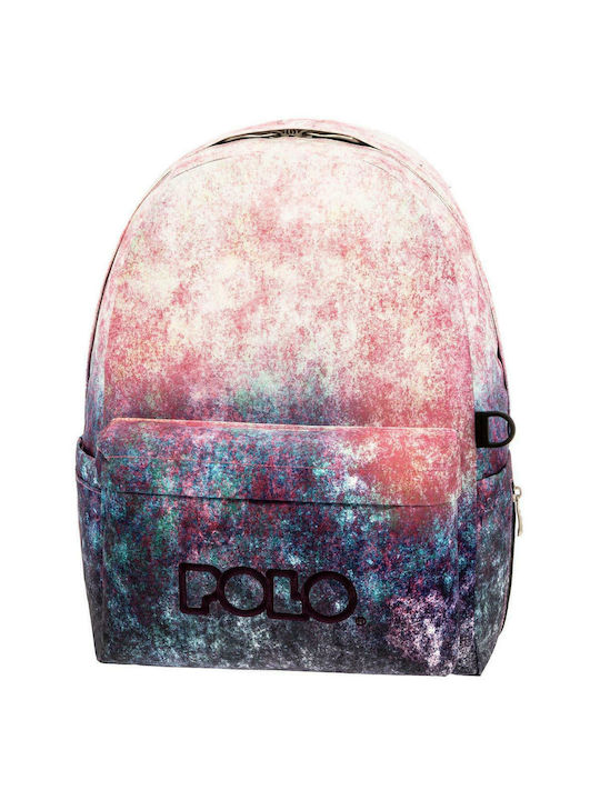 Polo Original Scarf 2022 School Bag Backpack Junior High-High School Aqua/Pink Gradient 23lt 2022