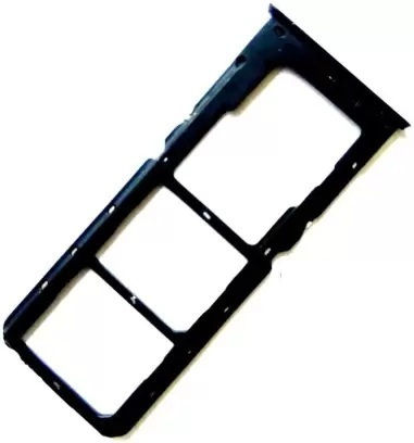 Sim Card Slot Black for Realme 8