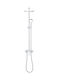 Grohe Tempesta Cosmopolitan System 250 Cube Shower Column with Mixer 112.8cm Silver