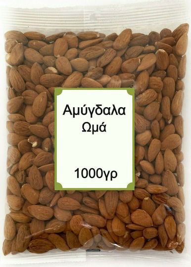 Nutsbox Almonds Raw Shelled Unsalted 1000gr
