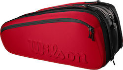 Wilson Super Tour Clash V2 15 Racket Tennis Bag Red