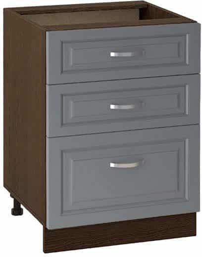 Νο 603 Kitchen Floor Drawer Unit White 60x58x82cm
