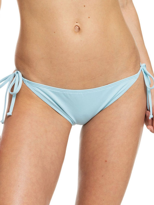 Roxy Bikini Slip με Κορδονάκια Γαλάζιο