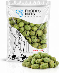 Rhodes Nuts Bardopoulos Alune Wasabi Sărate 100gr Rhodes Nuts Bardopoulos Alune Wasabi Sărate 100gr