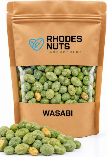 Rhodes Nuts Bardopoulos Wasabi-Erdnüsse mit Salz 500gr