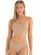 Femeie Slip Dark Beige