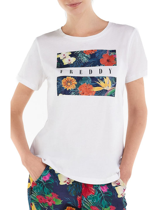 Freddy All Over Flower Women's T-shirt Floral W...
