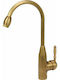Domina Tall Kitchen Faucet Counter Bronze