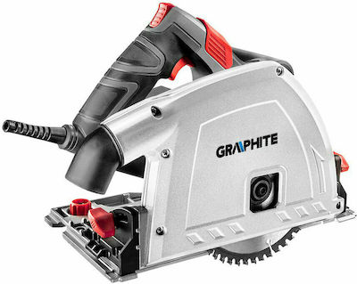 Graphite Βυθιζόμενο Δισκοπρίονο 1200W με Ρύθμιση Ταχύτητας και με Σύστημα Αναρρόφησης