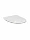 Ideal Standard iLife A Capac WC Închidere lentă Plastic 44.5x36.5cm Alb
