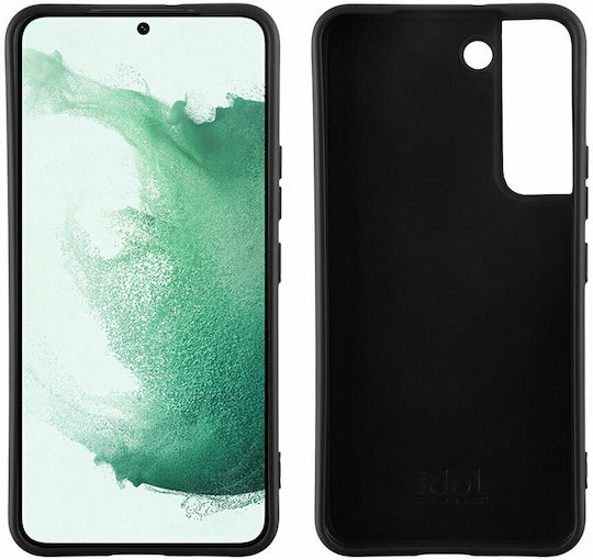 Idol 1991 Velvet Back Cover Σιλικόνης Μαύρο (Galaxy S22 5G)