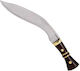 Haller Gurkha Kukri Brown in Leather Sheath