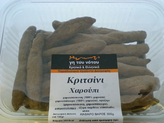 Γη του Νότου Κριτσίνια από Χαρούπι 300gr
