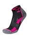 Hilly No Limit Trail Șosete pentru Alergare Roz 1 pereche